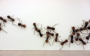 Giant ants by Columbian Artist